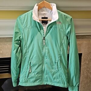 The North Face Wind Jacket w/ White Fleece Lining Women's Size Small
